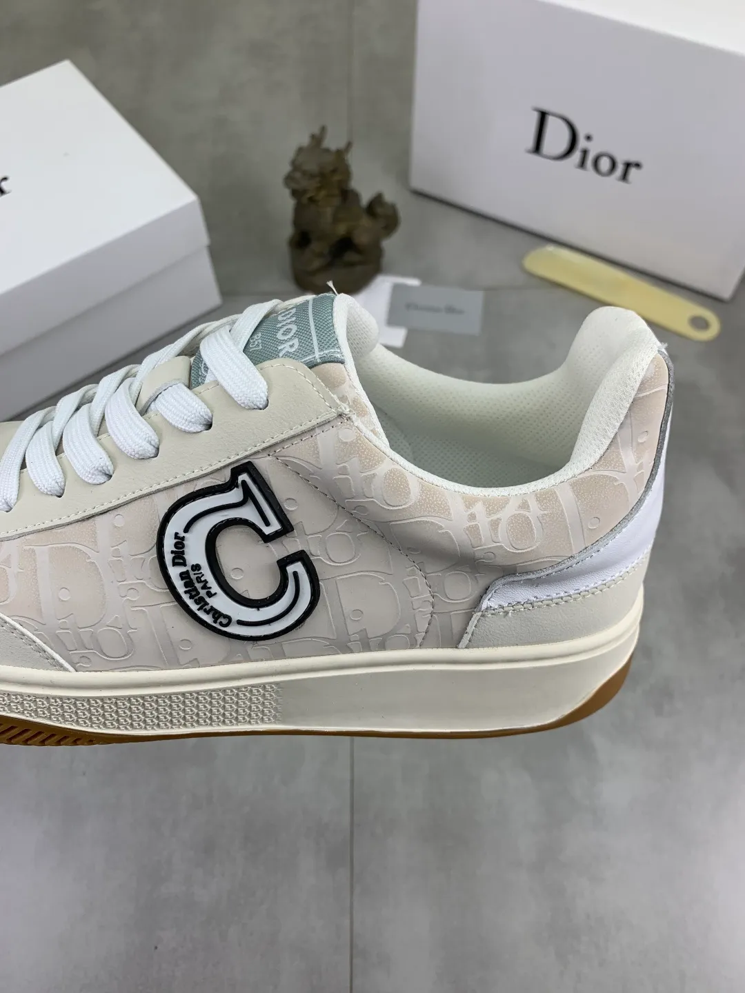 Men's Men's Shoes 💰P380 💰[New Style]🆘[Dior] 2025 Dior Original Lace-up Low-top Men's Shoes Classic casual shoes 🔥This model is the official flagship model with high quality and made by famous original designers. It is made of high-quality cowhide with original materials➕Comfortable and breathable mesh lining➕Pigskin insole. The perfect last shape and generous and fashionable design have attracted many consumers. Suitable for drivers to drive🚗. What you want is the highest quality in the market. Color: 4️⃣Color code number: 38--44 (45 customized)